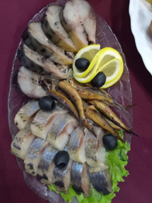 Рыбная тарелка из меню от банкетного зала "Бада Бум"